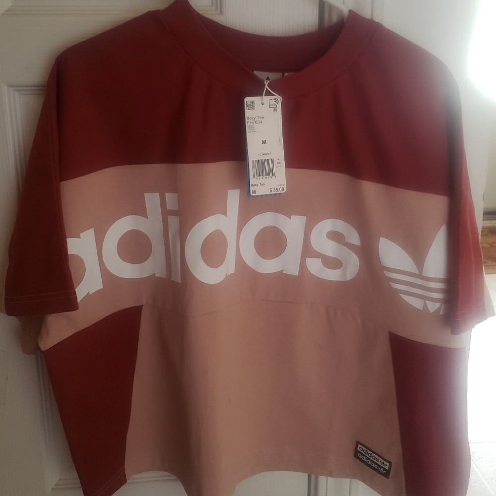 Womens Adidas Boxy Tee